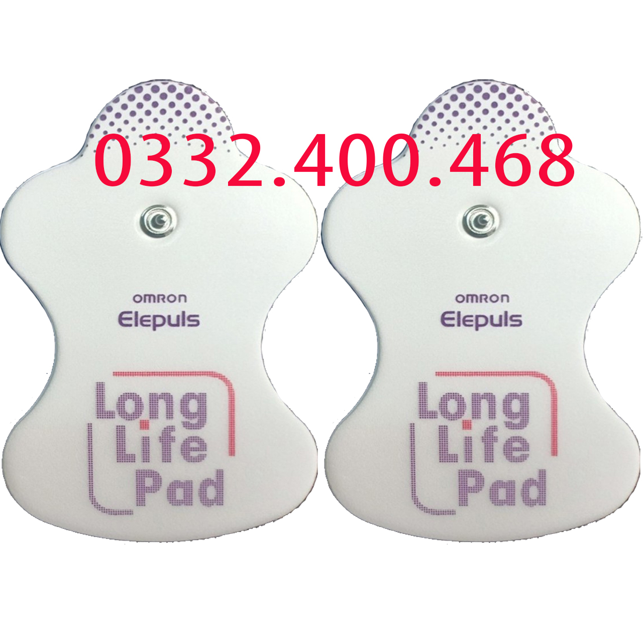 Miếng dán điện cực máy massage xung điện Omron (2 miếng)