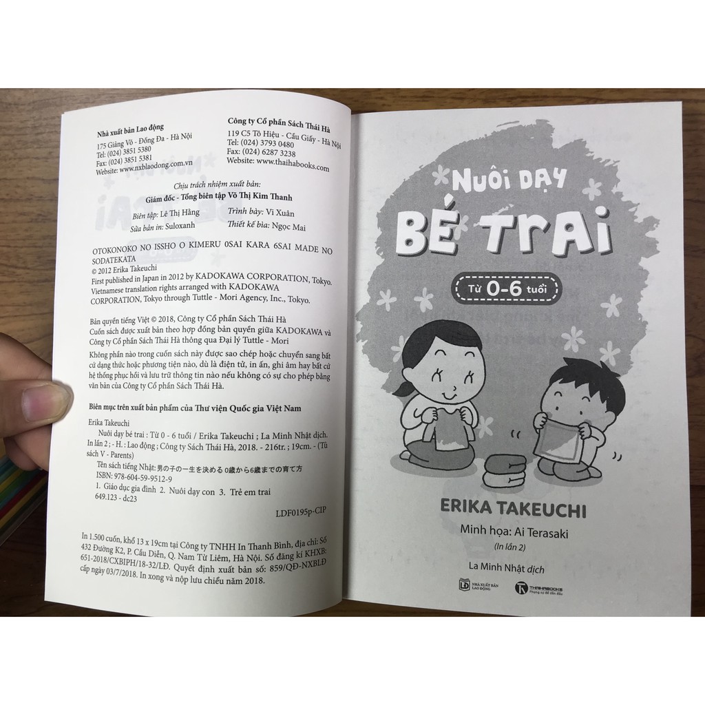 Sách - Nuôi Dạy Bé Trai 0-6 Tuổi