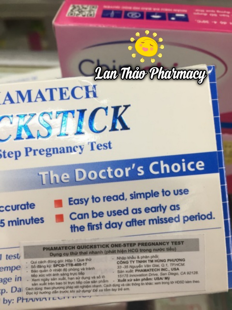 [HCM] QUE THỬ THAI QUICKSTICK CHÍNH HÃNG GIÁ TỐT