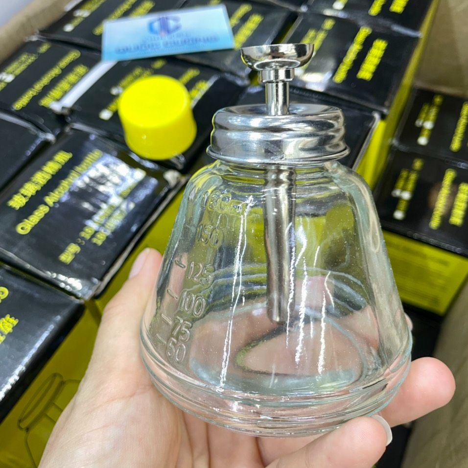 Bình thủy tinh chiết dung dịch 180ml