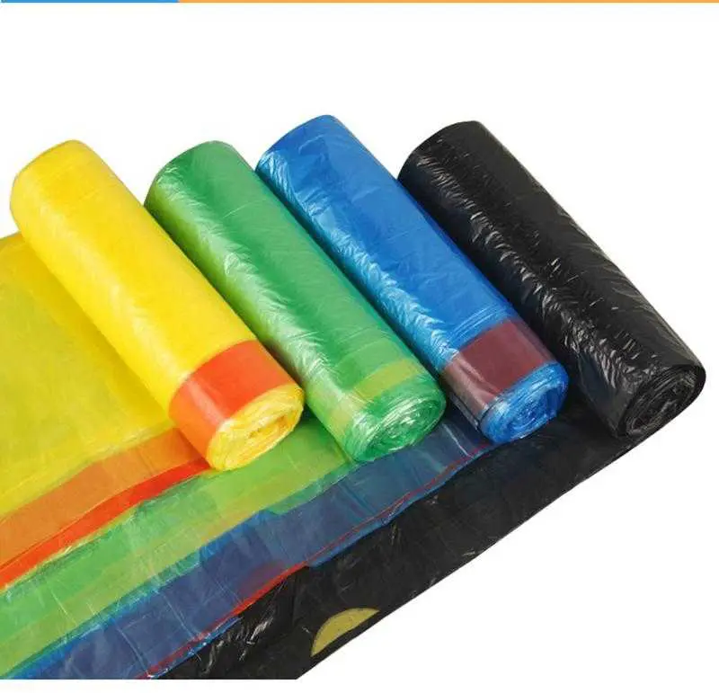 Cuộn Túi đựng rác có dây rút tiện lợi
