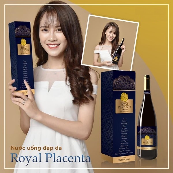 [HCM]Nước Uống Đẹp Da Royal Placenta 500.000 720ml