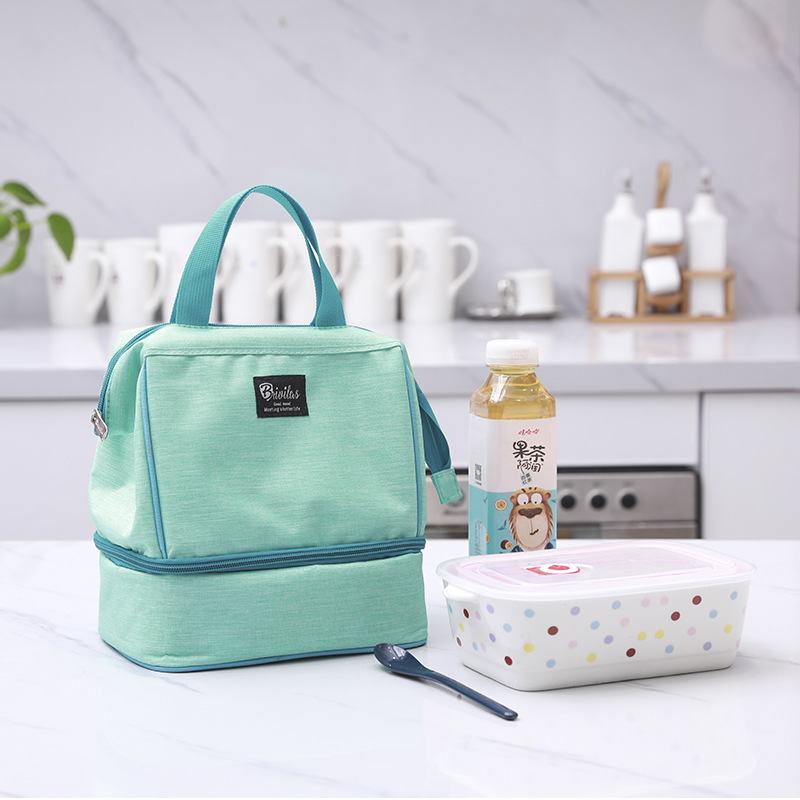 Túi cách nhiệt 2 ngăn 23x16x34cm giữ nhiệt tốt