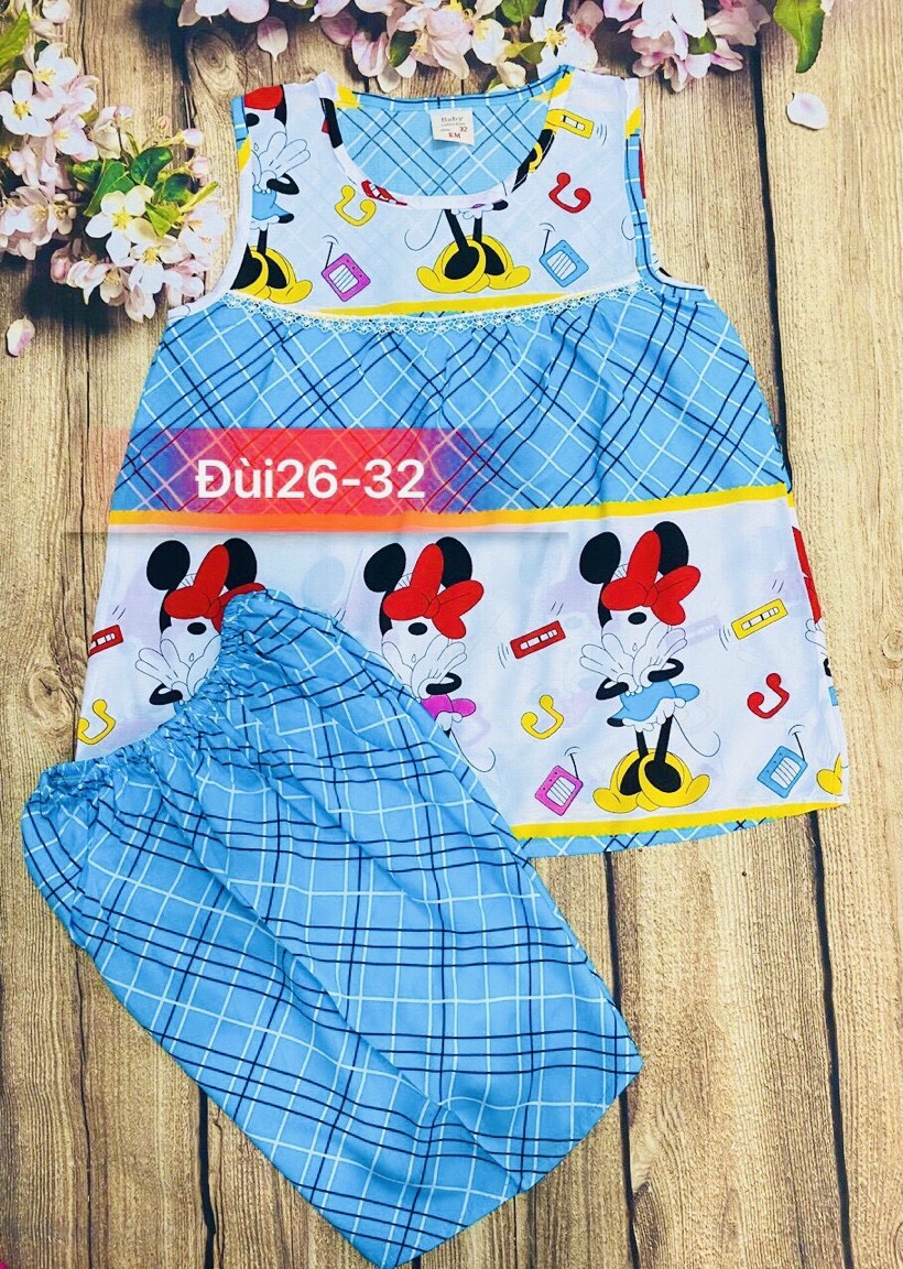 Đồ bộ tole đùi cho bé gái size  (35-40kg)