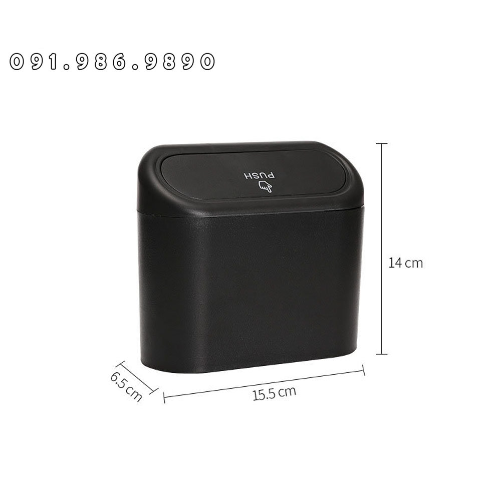 Thùng Rác Mini Để Trên Xe Ô Tô, Thùng Rác Đa Năng Văn Phòng Treo Sau Ghế Xe Hơi Tiện Lợi