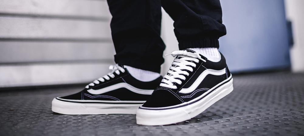 [FULL BOX] Giày thể thao sneaker Vans Old Skool Classic Black/White - Trắng/Đen