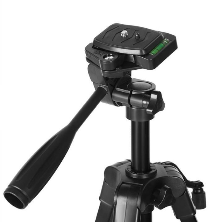 Chân giá đỡ điện thoại, máy ảnh Tripod 3366 cao 140cm có tay cầm cực chắc chắn