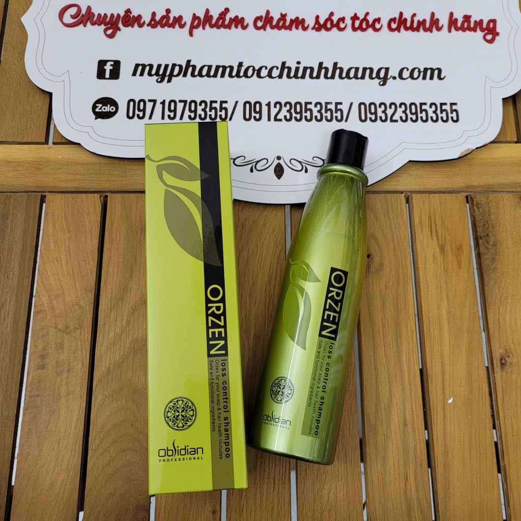 Orzen cmc care dầu gội kích thích mọc tóc loss control shampoo 320ml