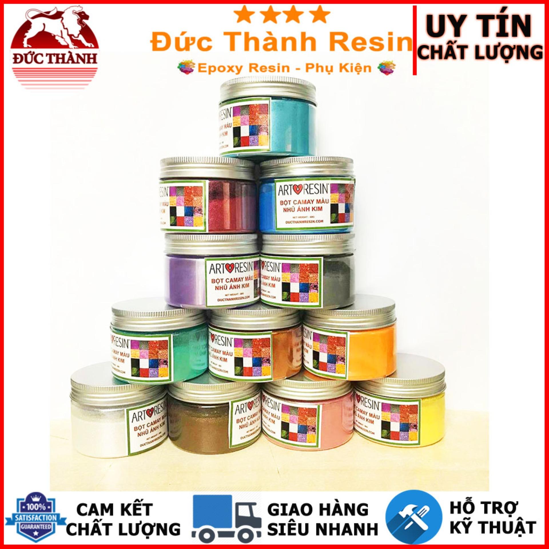Bột dạ quang phát sáng màu da trời - 50g