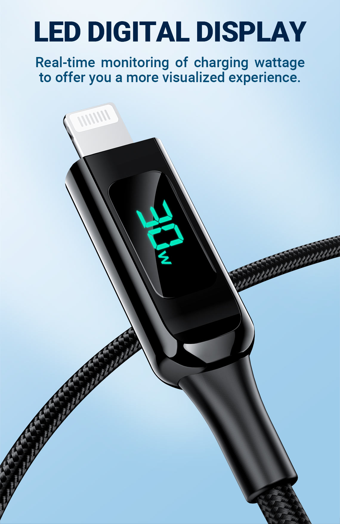 Cáp USB-C to Lightning AceFast C6-01 (PHÂN PHỐI CHÍNH HÃNG BẢO HÀNH 18 THÁNG)