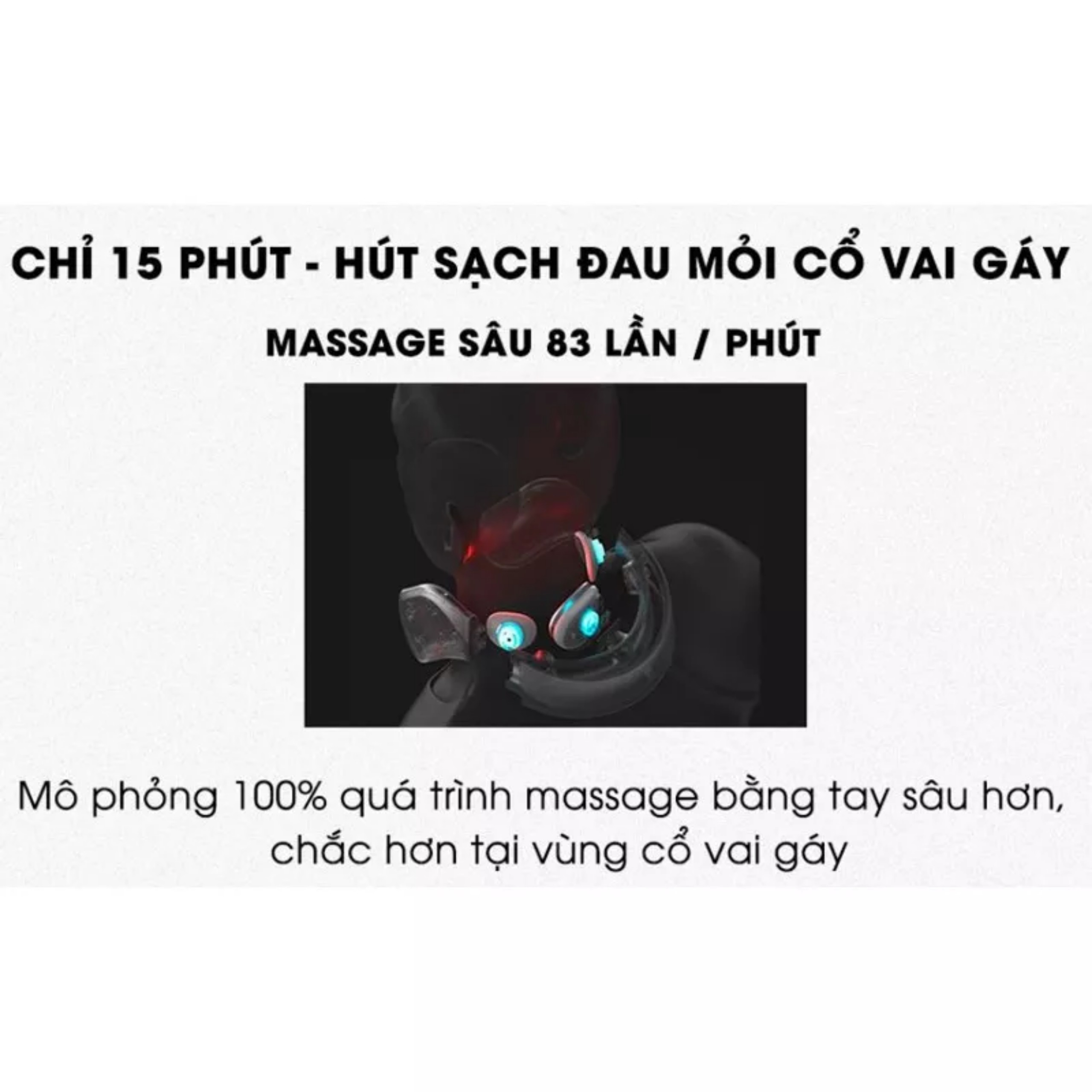 [HÀNG LOẠI 1 SẠC ĐIỆN] Máy Massage Cổ Vai Gáy, Máy Massage Xung Điện Cao Cấp - SOFI STORE