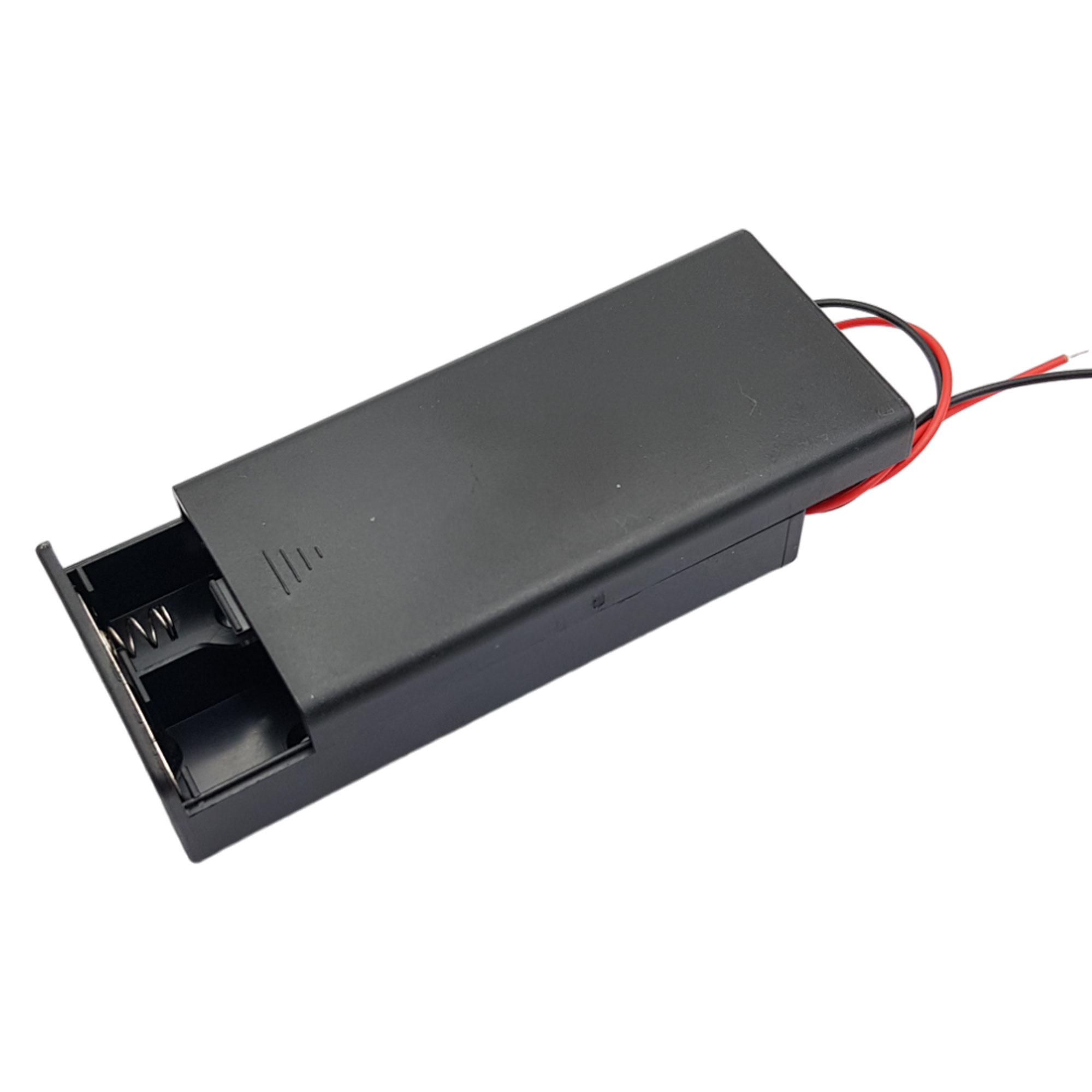 Hộp Pin 18650 2 cell có nắp và công tắc