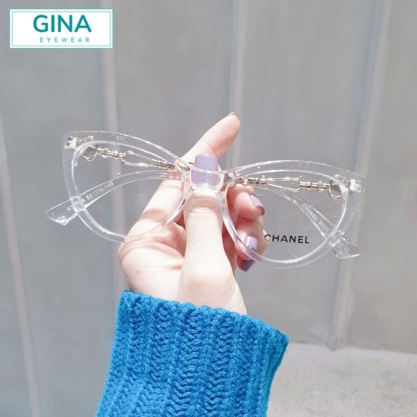 Giá bán Gọng kính cận nhựa dẻo thời trang GINA-3386,chống UV400 chống xước