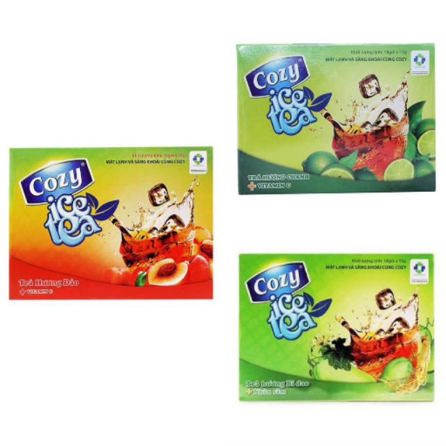 Trà Hoà Tan Cozy Đào  ChanhCozy Đào