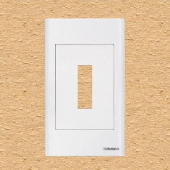 Mặt nạ mặt âm mặt công tắc mặt che Sino Vanlock ( mặt che trơn 1 lỗ 2 lỗ 3 lỗ 4 lỗ 5 lỗ 6 lỗ mặt CB cóc mặt CB 2P ) - Điện Việt