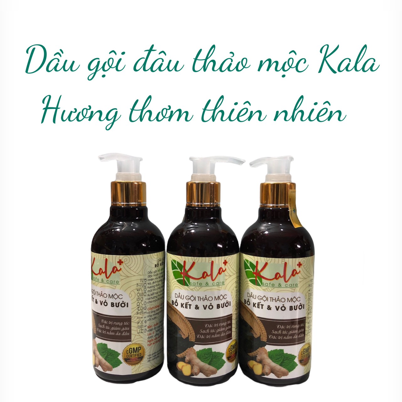 Dầu gôi Thảo mộc KaLa và dầu ủ Zk5