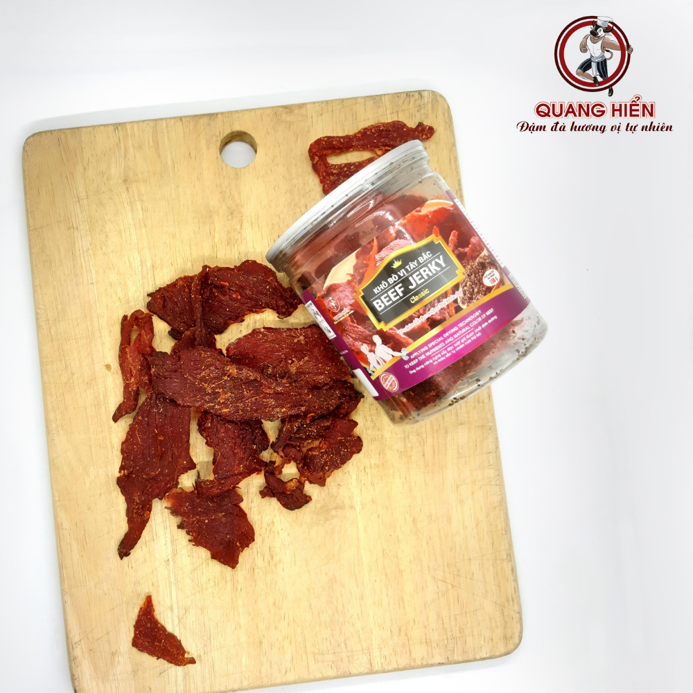 Beef Jerky khô bò vị Tây Bắc 100g