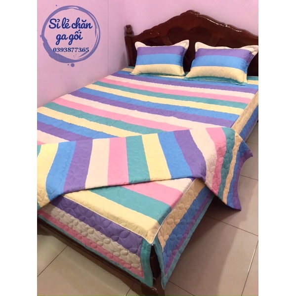 Bộ ga phủ 2m2x2m ( ga + 2 vỏ gối + vỏ ôm )