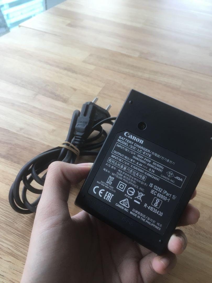 Sạc LC-E17 dành cho pin canon LP-E17