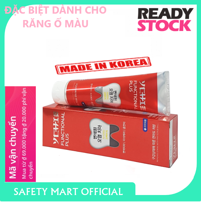 [BÁN CHẠY] Kem đánh răng Hàn Quốc YCHIE FUNCTIONAL PLUS ngừa sâu răng ố màu
