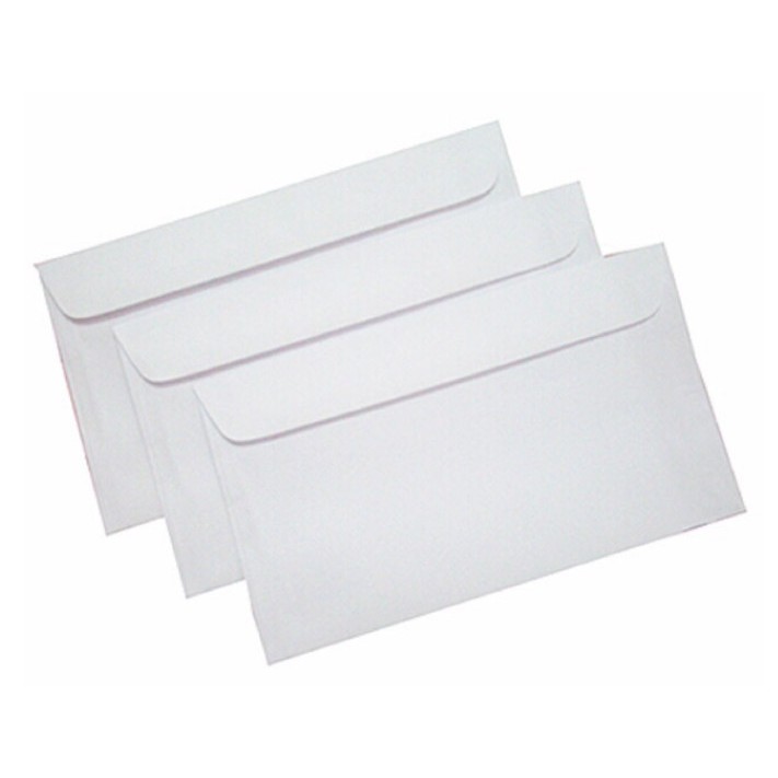 Bao thư trắng 12*18 ( Xấp 100 Cái)