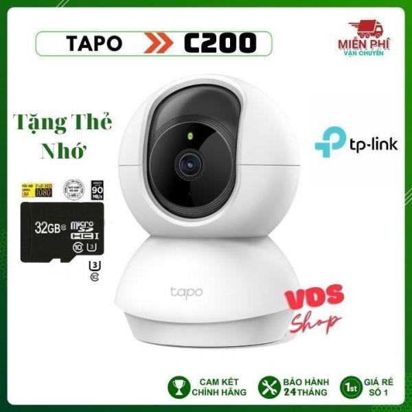 Bảng giá Camera wifi TP-Link full HD 1080P 360 độ Tapo C200 giám sát  an ninh TP link tặng thẻ nhớ 32GVDS SHOP Phong Vũ