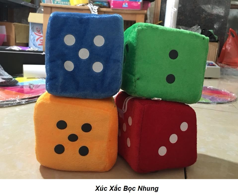 Xúc Xắc Nhung Trơn