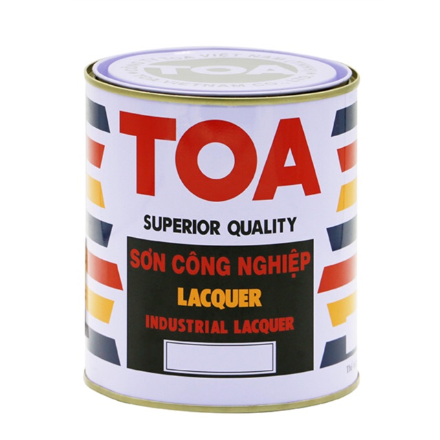 SƠN THƠM CÔNG NGHIỆP TOA 875ML TRẮNG MỜ (911)