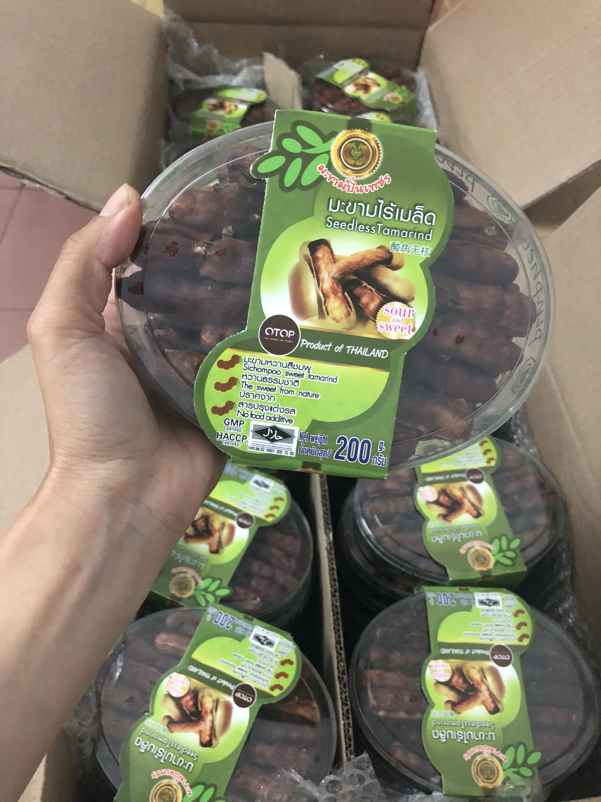 [HCM]Me Thái nhãn xanh 200g