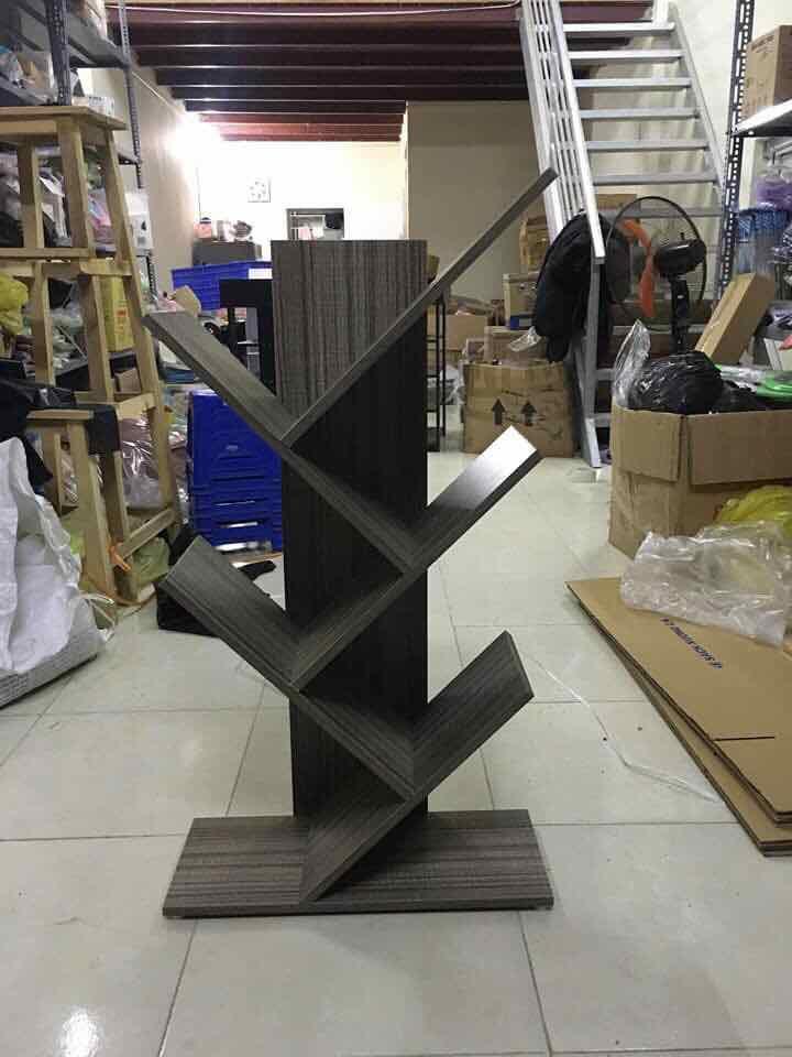 Kệ để sách xương cá