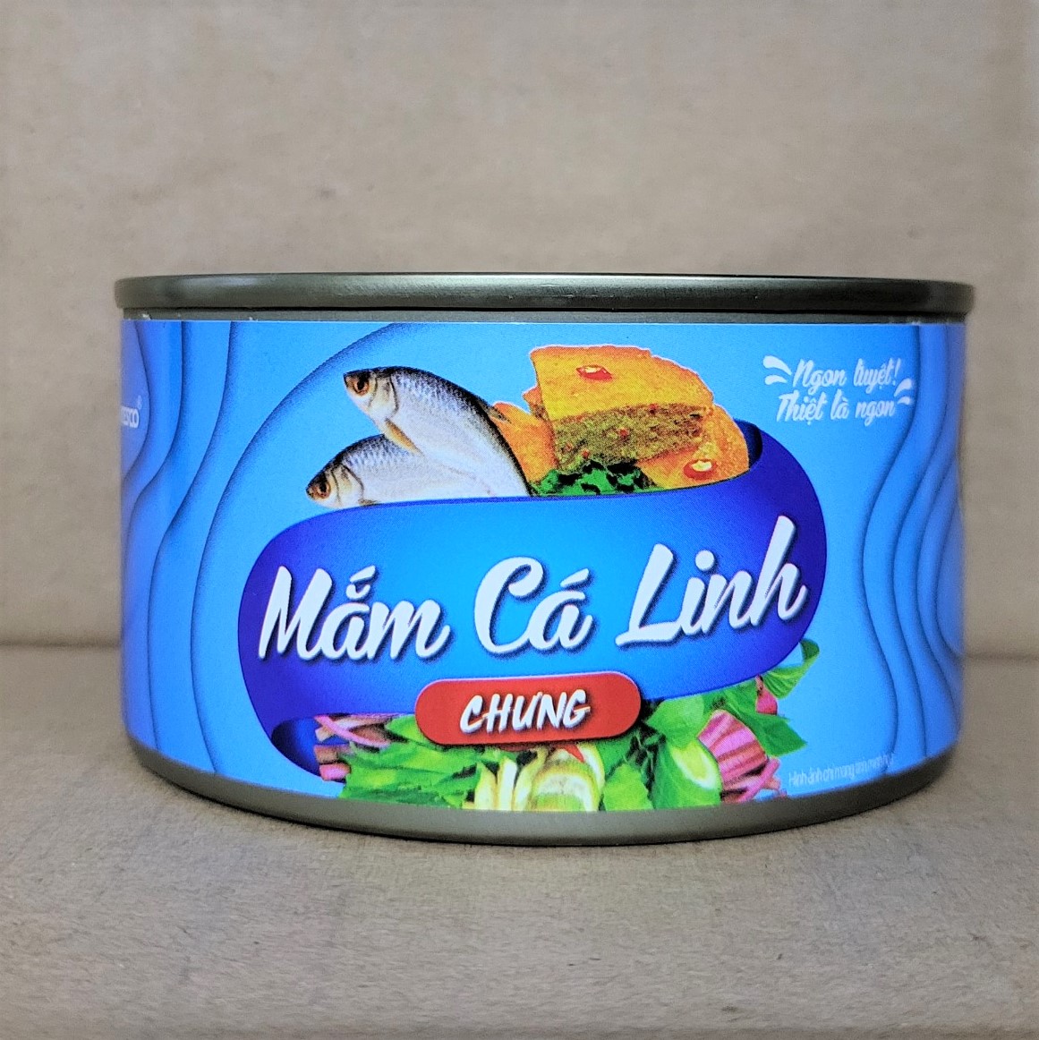 ANTESCO [Hộp X/DƯƠNG 200g] MẮM CÁ LINH CHƯNG (Đặc sản An Giang) Fermented Cooked Fish