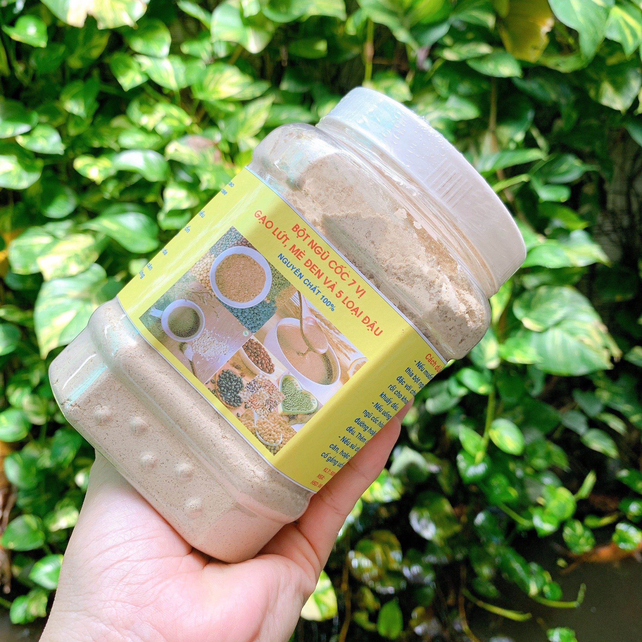 Bột ngũ cốc 7 vị nguyên chất-hủ 500gr