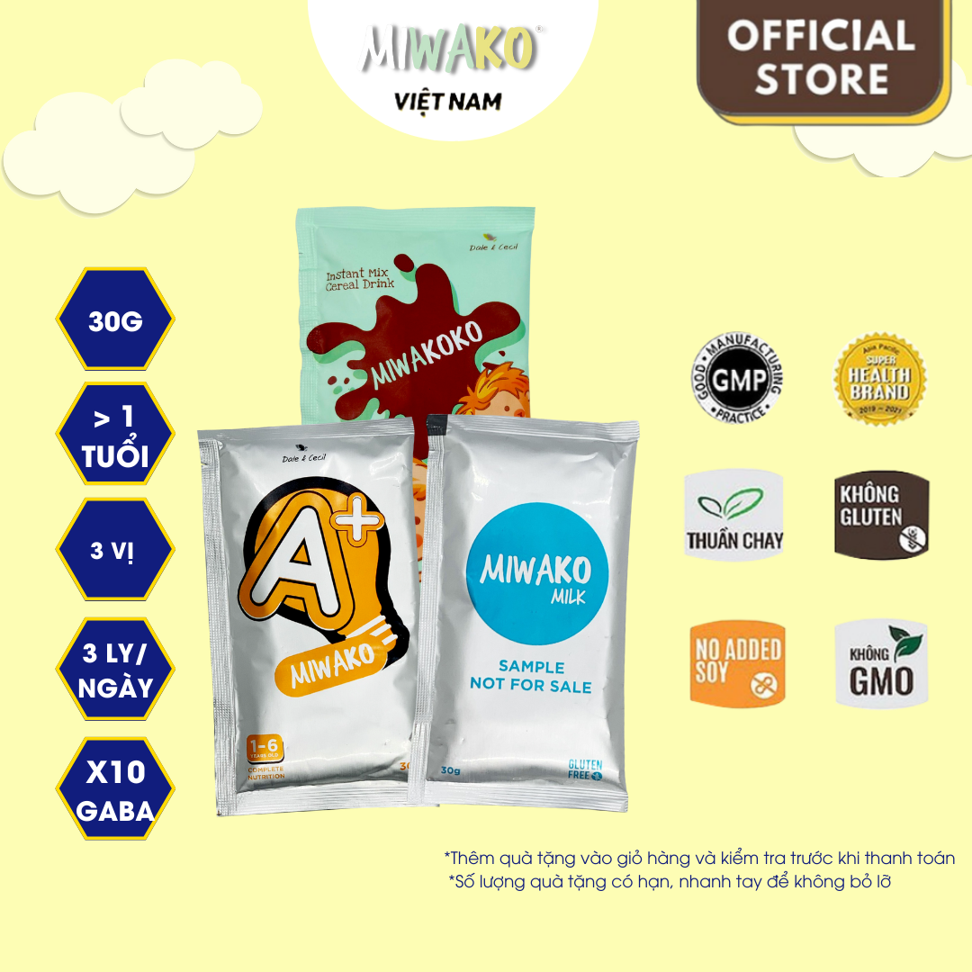 [GIFT] Quà Tặng Cho 1 Hộp Ưu Đãi Khi Mua Sữa Miwako