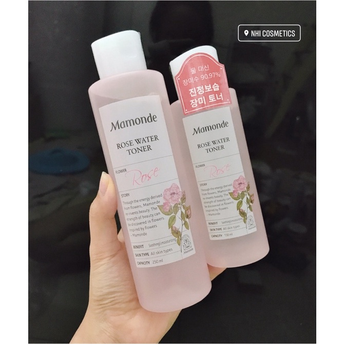 NƯỚC HOA HỒNG MAMONDE 250ml