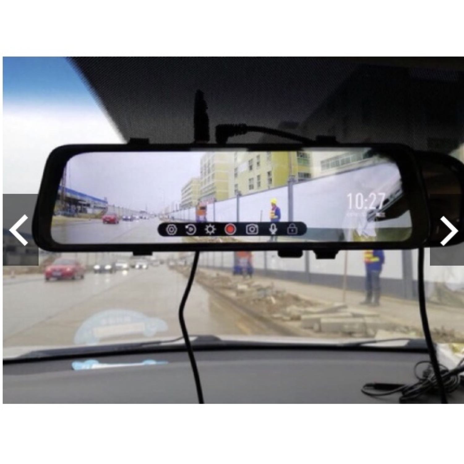 Camera hành trình Android gương siêu nét FULL HD 1080 (Tặng Kèm Thẻ Nhớ 32Gb)