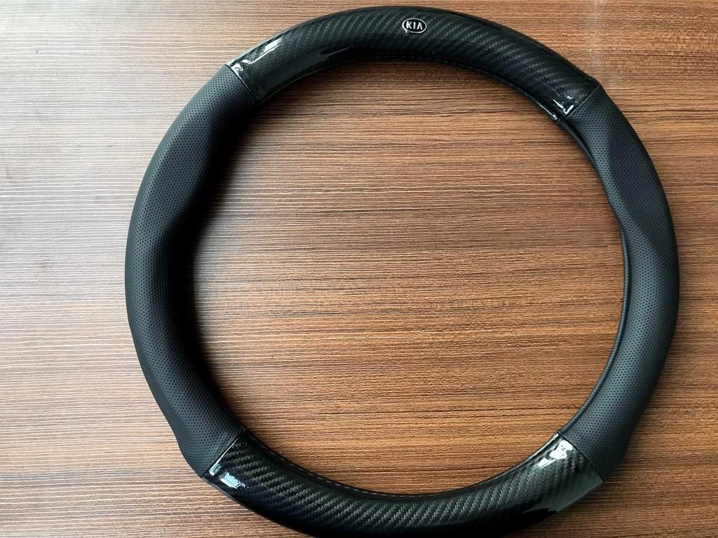 Bọc Vô Lăng Cacbon -  Đủ Logo Các Hãng Xe,  Hàng Cao Cấp