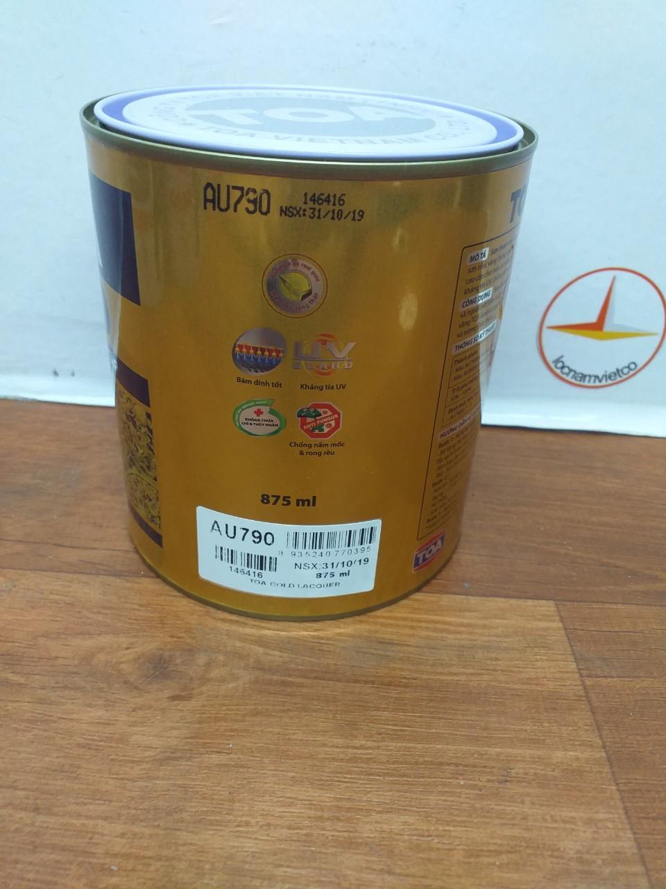 Sơn thơm nhũ vàng Toa AU7900 875ml