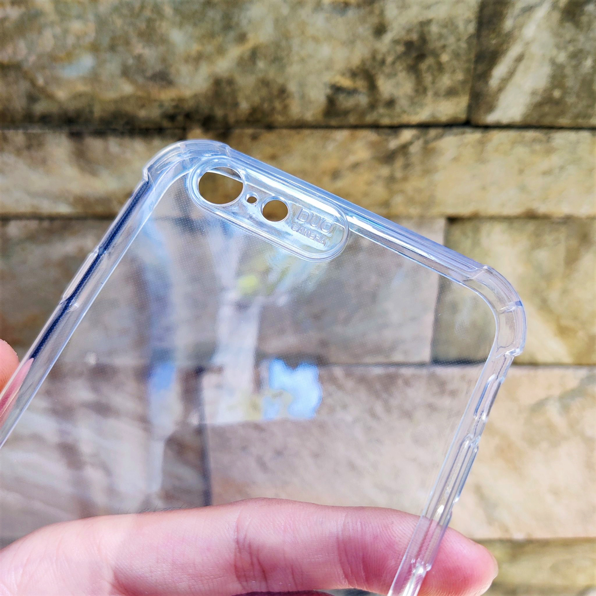 Ốp lưng iphone 6 iphone 6s plus tpu 6d dẻo chống sốc trong suốt.