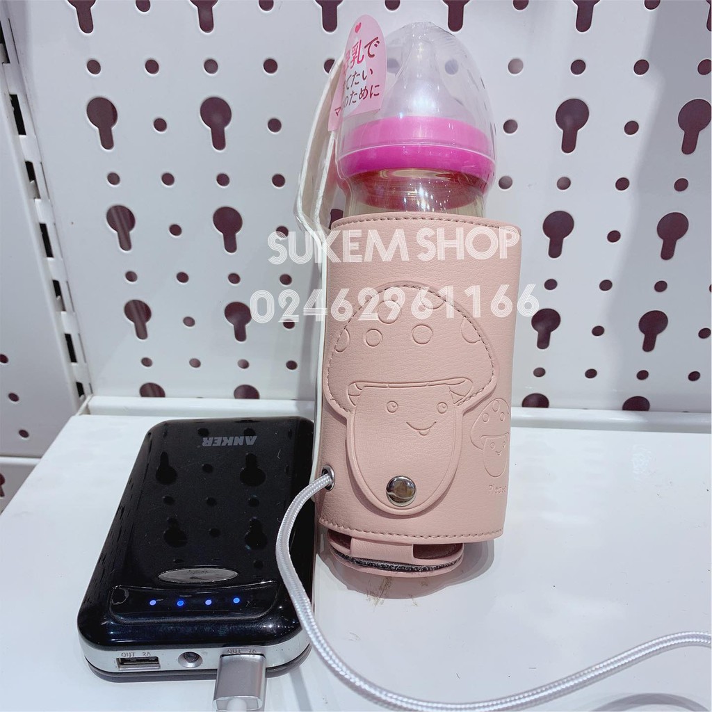 [Lấy mã giảm thêm 30%]Túi hâm sữa cơ động Nice Papa - Sukem Shop