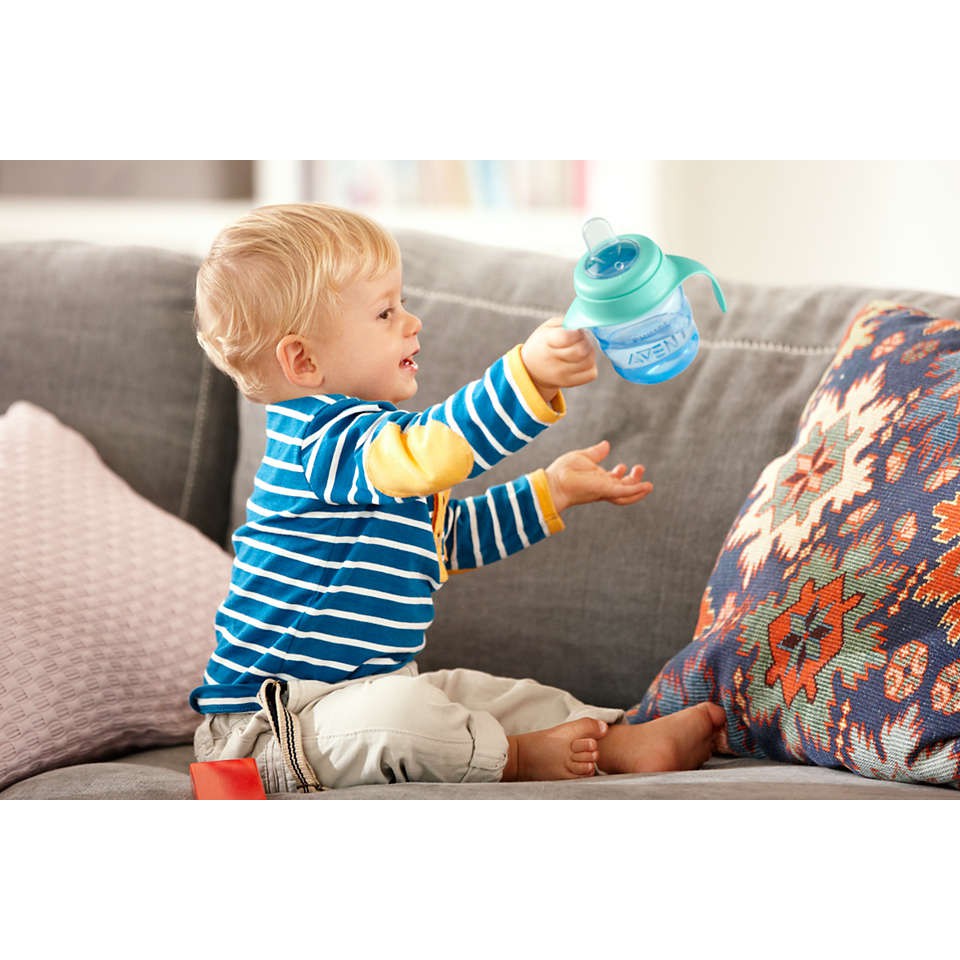[HCM]Bình/Cốc Tập Uống Philips Avent Có Vòi Silicon Siêu Mềm 200ml (SCF551/03.05)