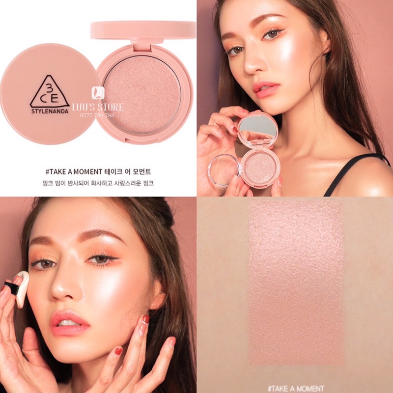 [Nhập RAISINGSTAR18, giảm 30k cho đơn 99k]Bắt Sáng Highlight 3CE Glow Beam