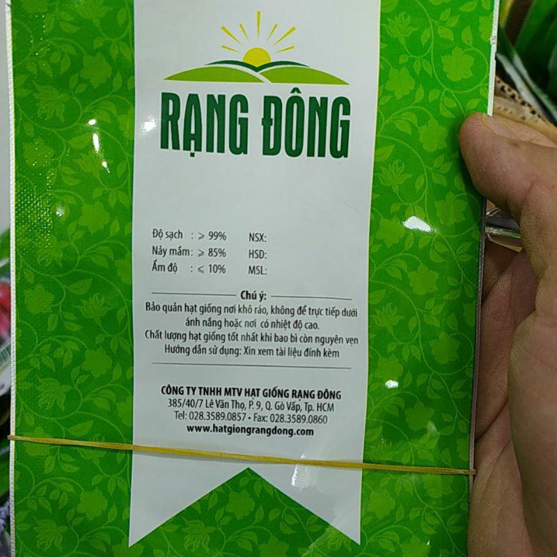 Hạt giống rau Ớt trái tròn 527-8k