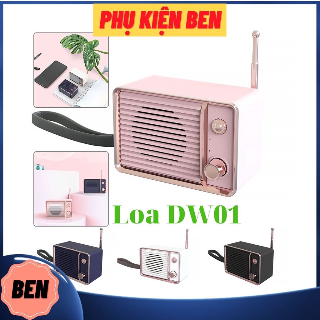 Loa Bluetooth DW01 - Nhỏ Gọn- Âm Thanh Hay