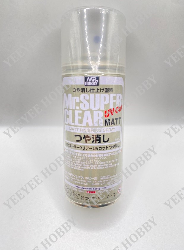 Bình xịt bảo vệ nhựa mr hobby super clear topcoat