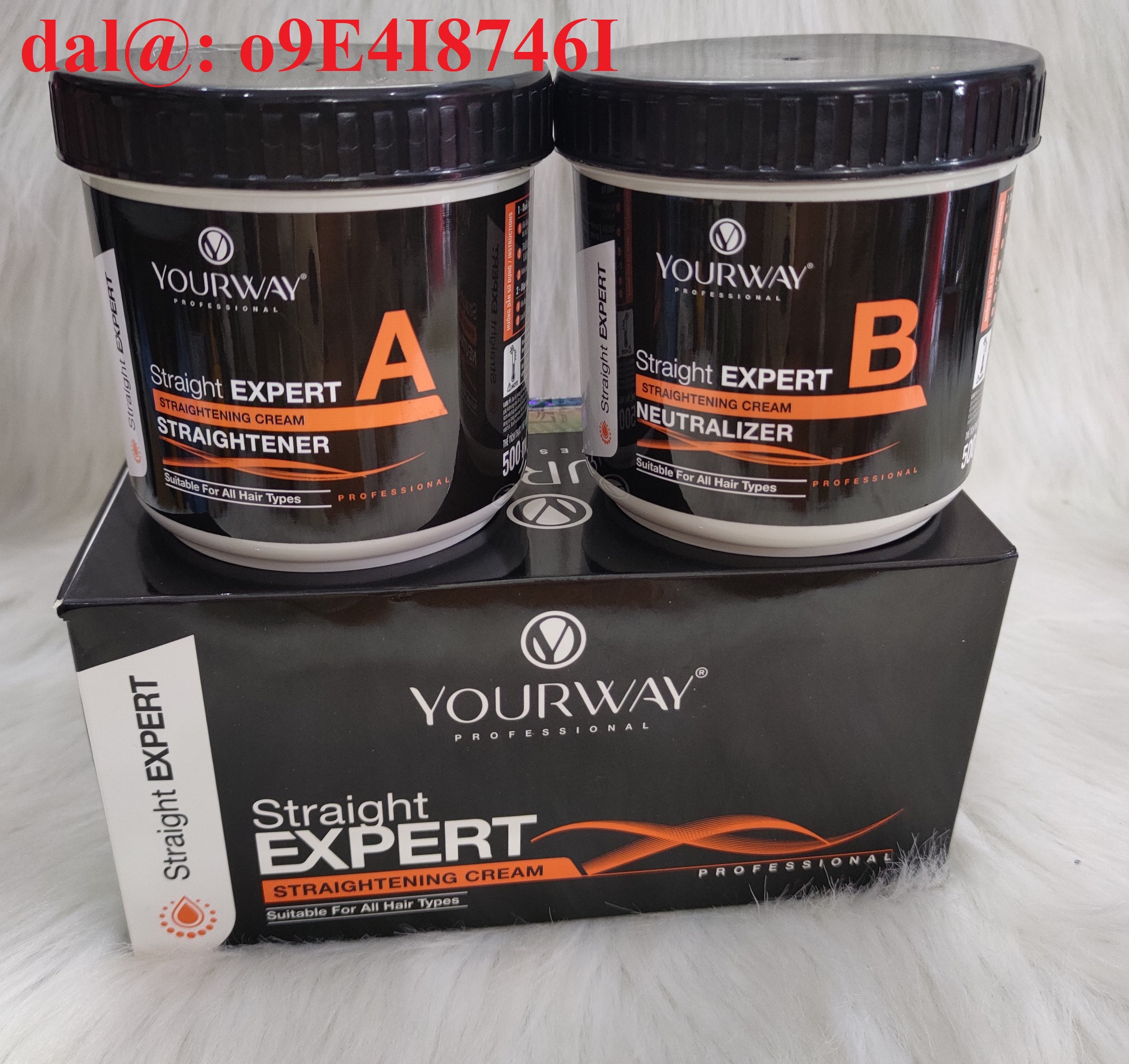 Kem duỗi tóc Yourway 500ml x2