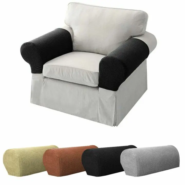 Hbdx Useful Removable Home Textile For Sofa Chair Recliner Plaid Polyester Fiber Chaircover Slipcover Armrest Covers Arm Protectors Lazada Singapore Hbdx Useful Removable Home Textile For, Chair Arm Protectors