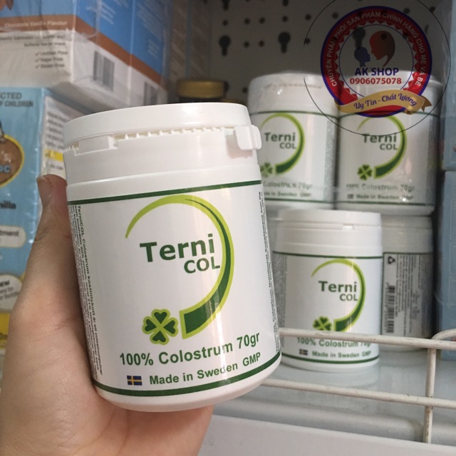Sữa Non Thuỵ Điển Ternicol 70G