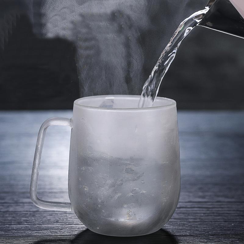 Ly thủy tinh cách nhiệt Borosilicate 2 lớp 500ml