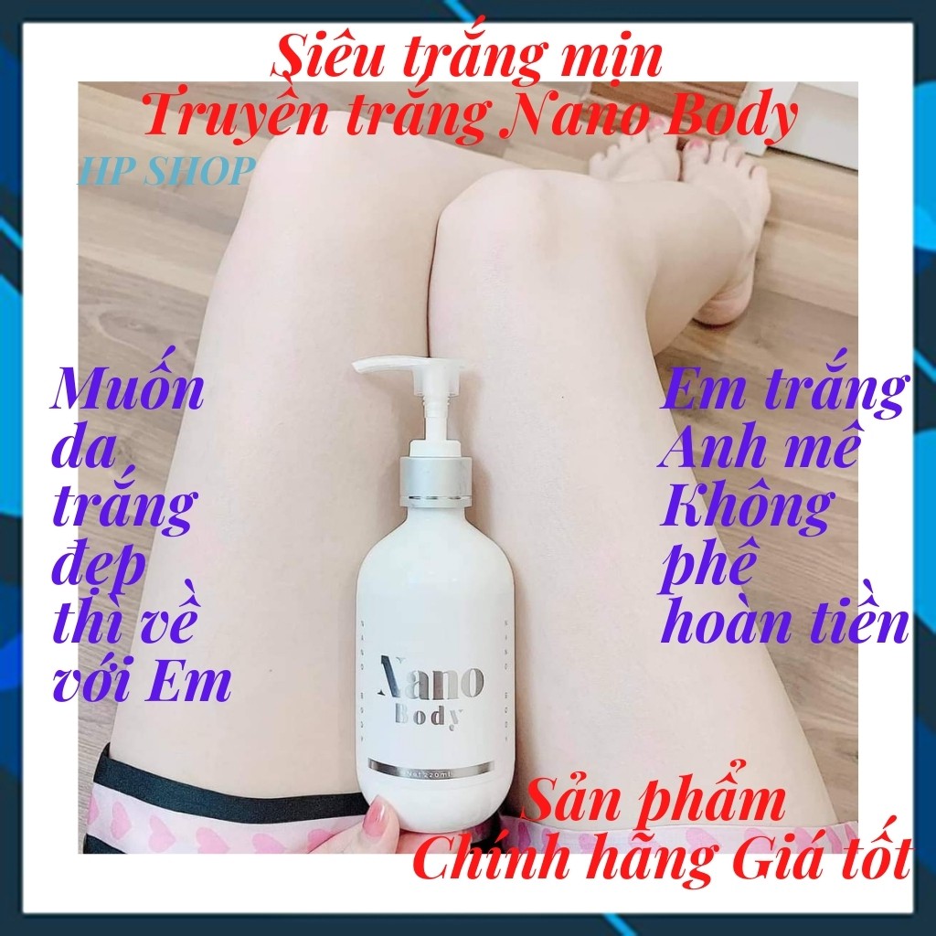 Kem body Nano 3in1 Huyền Phi Siêu trắng