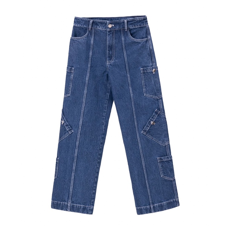Quần jeans nhiều túi Cao Stu